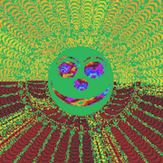 a tribal smile